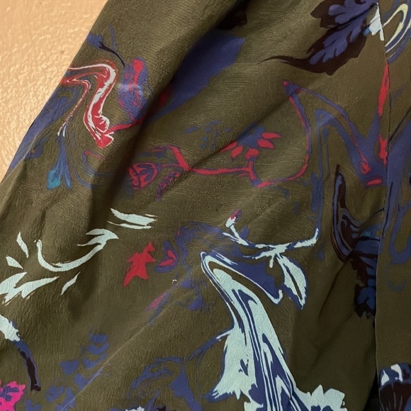 Tanya Taylor Clarisse Silk Dress Green - Picture 5 of 8